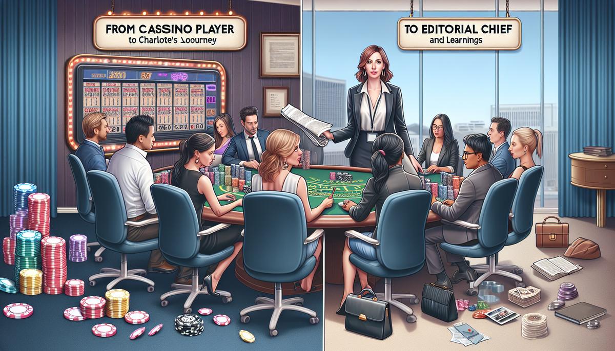 From Casino Player to Editorial Chief: Charlotte's Journey and Learnings